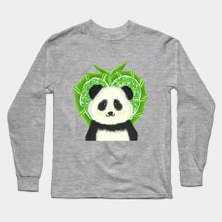 Cute Panda Long Sleeve T-Shirt